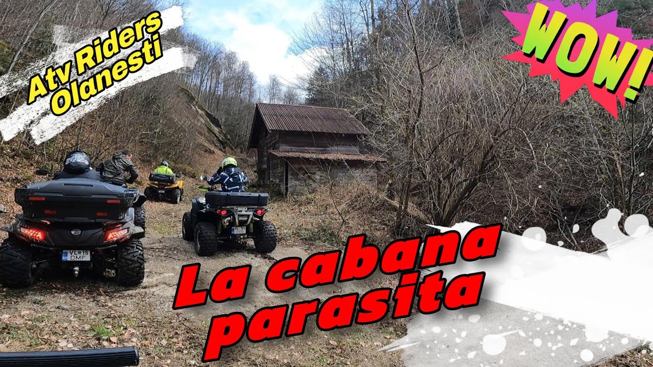 La cabana parasita in Baile Olanesti - Traseu de relaxare