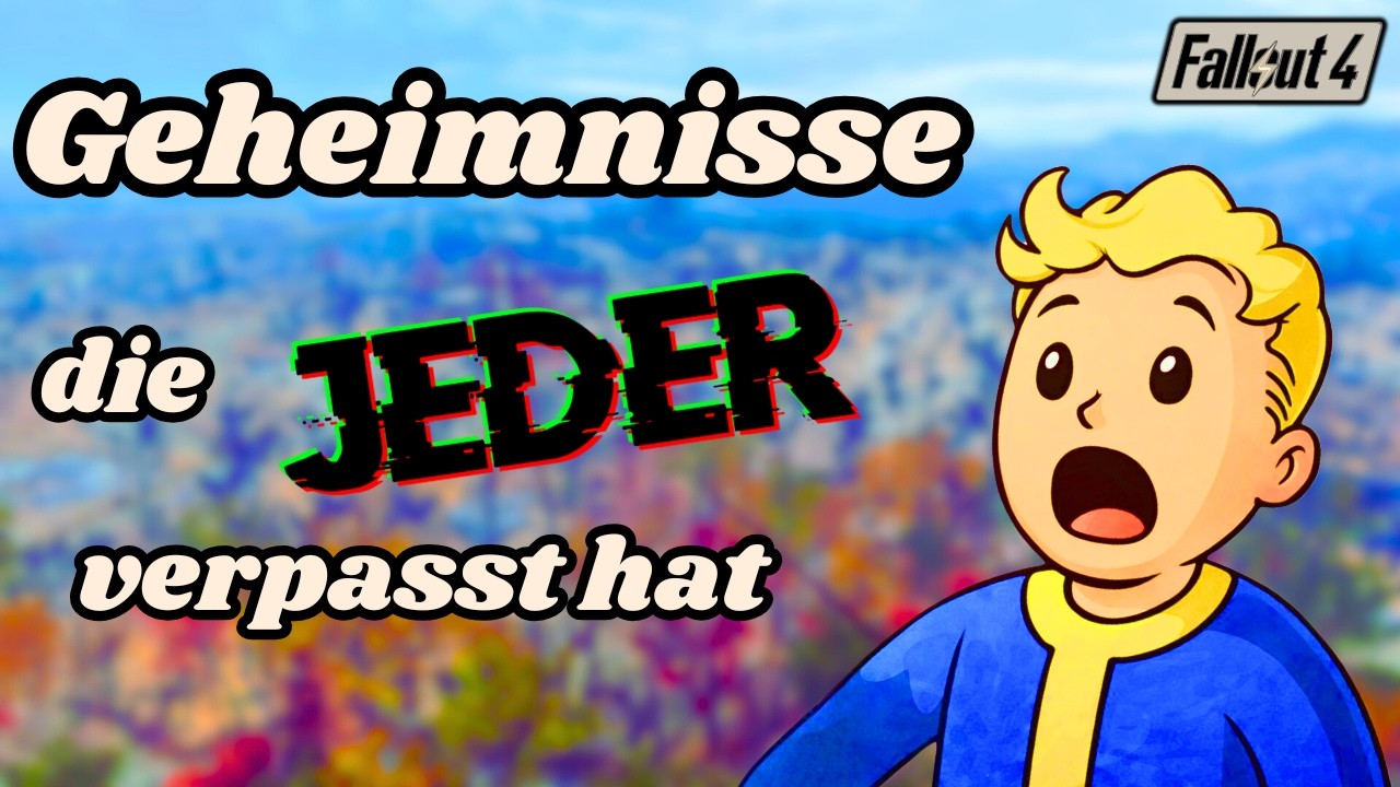 Fallout 4 Geheimnisse Die Du Noch Nie Gesehen Hast!