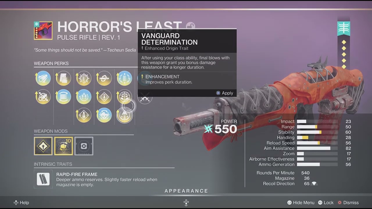 GM VANGUARD ALERT DROPS ILLEGAL ORIGIN TRAIT FULLY MASTER WORKED // DESTINY 2 // RENEGADES