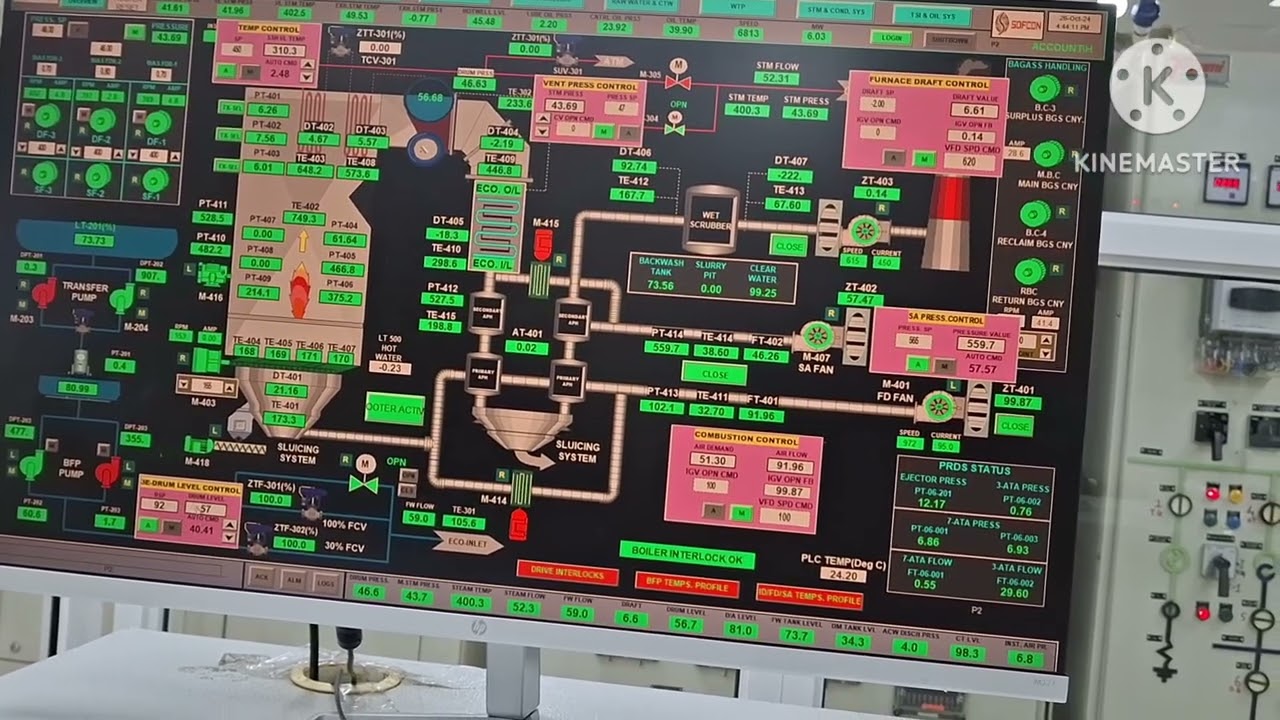 How To Learn Boiler DCS in One Days | Boiler DCS learning one by one process Live video practical