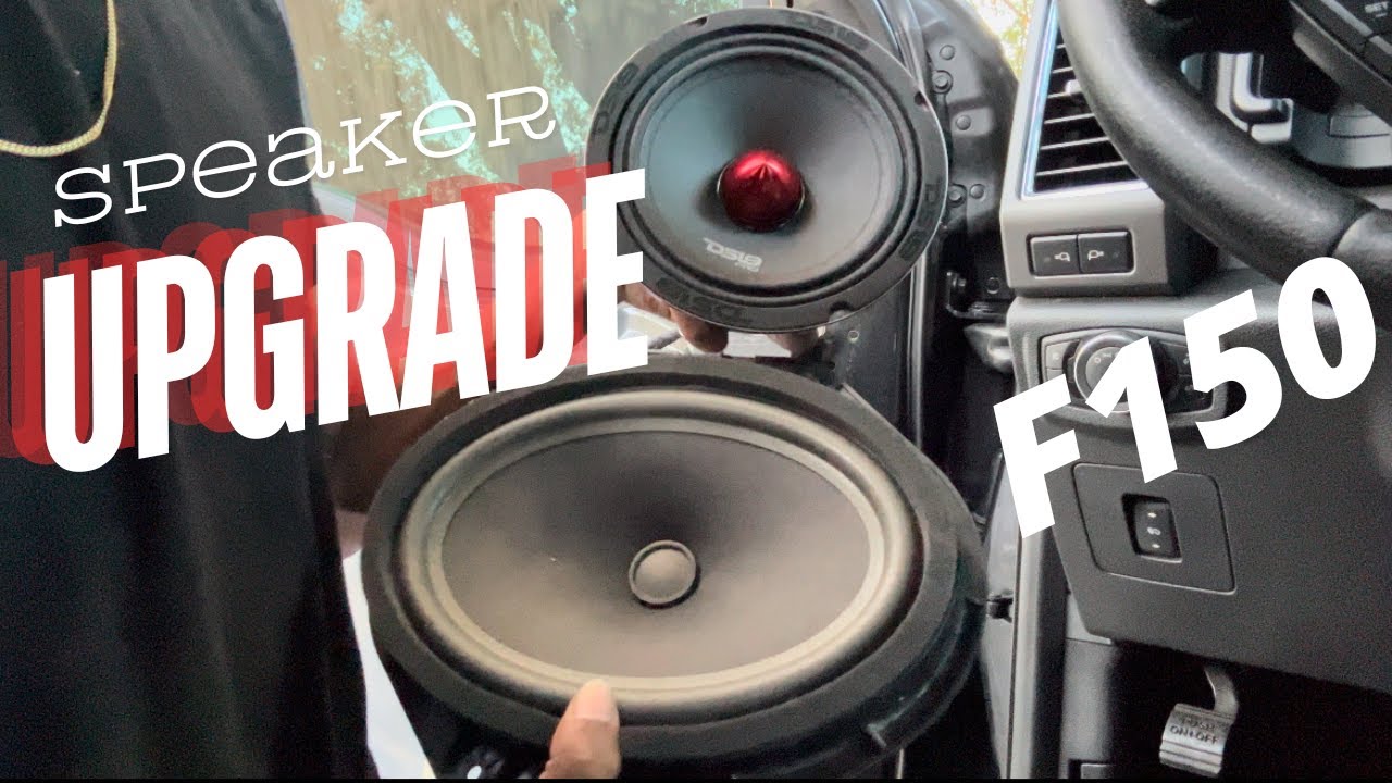 2015-19 F150 Front Door Speaker Replacement with Ds18 6.5 Red Tips