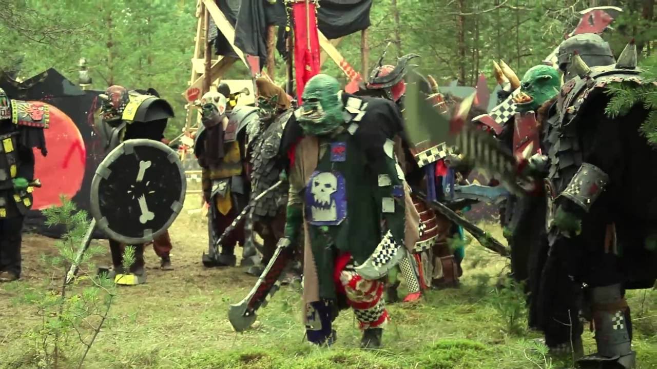 Warhammer Larp Greenskins vs Skaven 2015