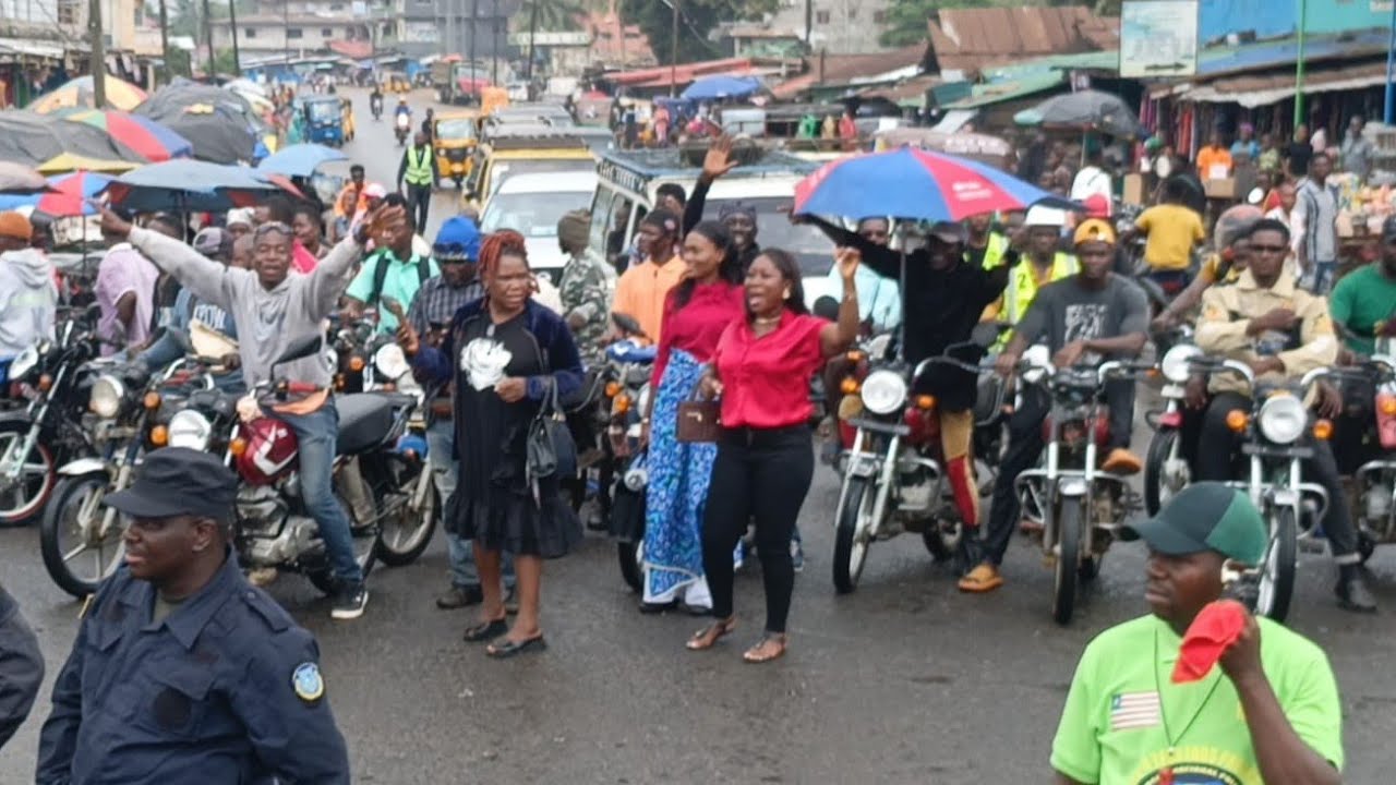 Marketers Erupts in Celebration as Yellow Machines Arrive-Liberia 2026
