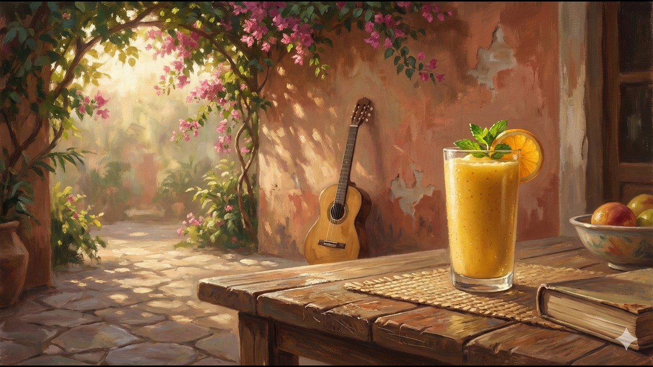 Lofi Bolero🌙 Nostalgic Spanish Guitar for Deep Focus & Relax (No Vocal)