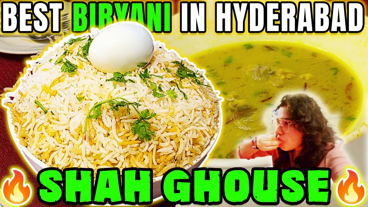 Legendary Shah Ghouse Biryani 🔥 Best Biryani in Hyderabad?