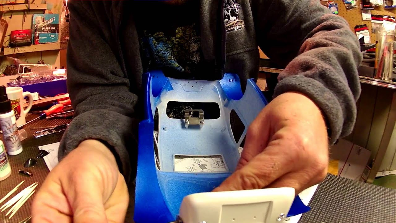 Tamiya Sand scorcher build part 7 (Body work)