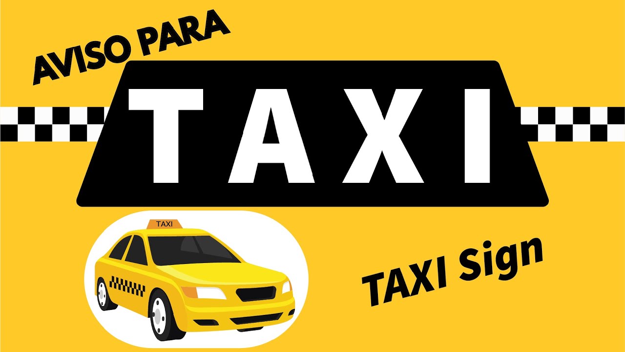 Luminous LED for TAXI for your car