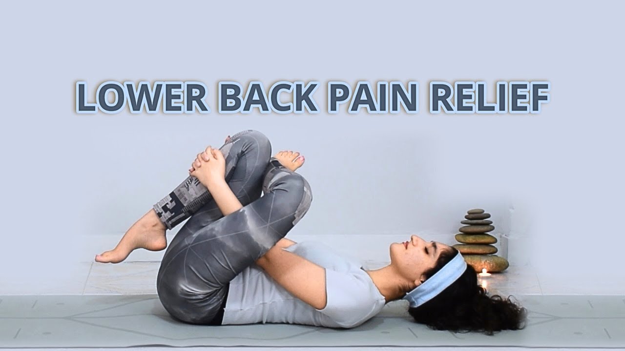 Lower Back Pain Relief Stretches | Yoga to Release Back Tension (No Talking)