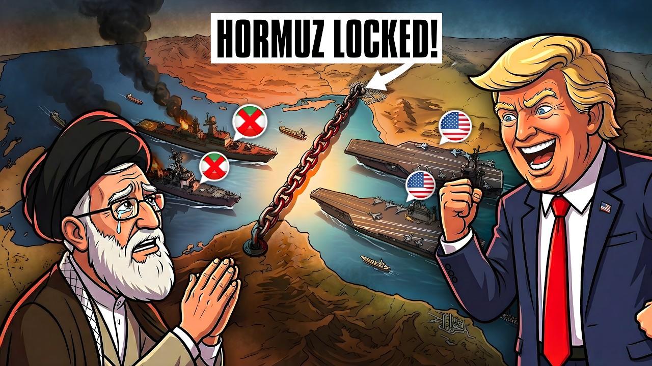 How the US Navy Is Actually Going to Blockade the Entire Strait of Hormuz