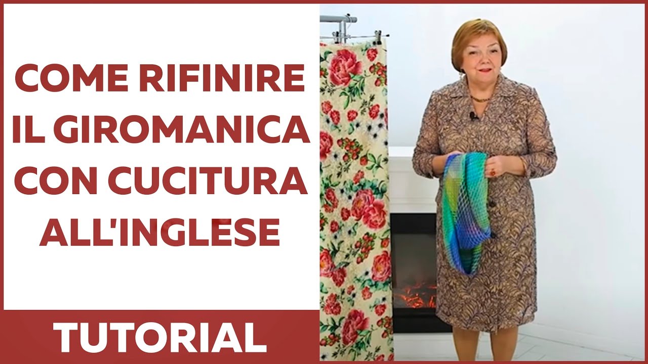 Rubrica momenti lavorativi. Come rifinire il giromanica con cucitura all'inglese. Tutorial.