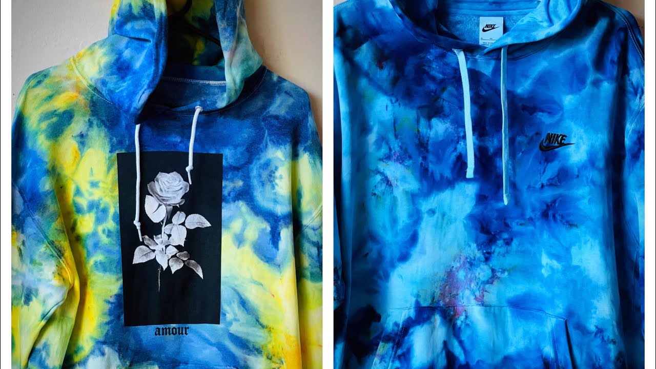 Another “ICE” tie dye project. DIY!