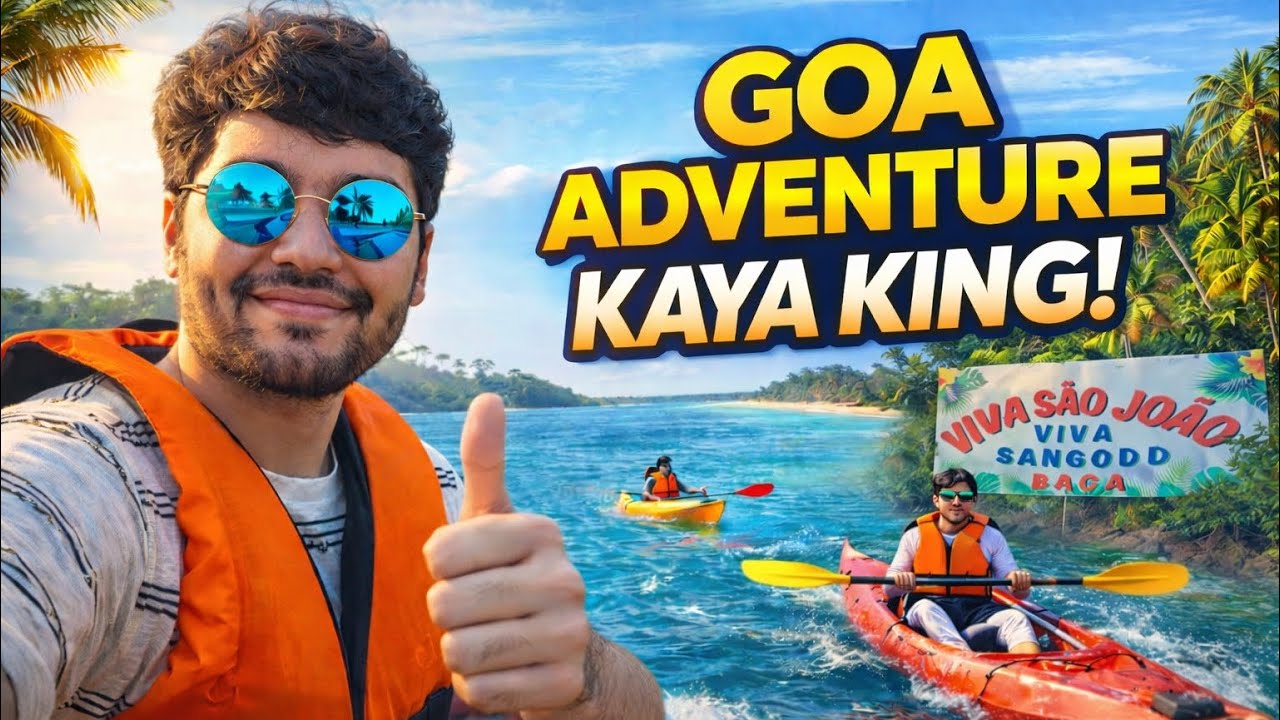 Kayaking in Goa Was NOT What I Imagined… 2026