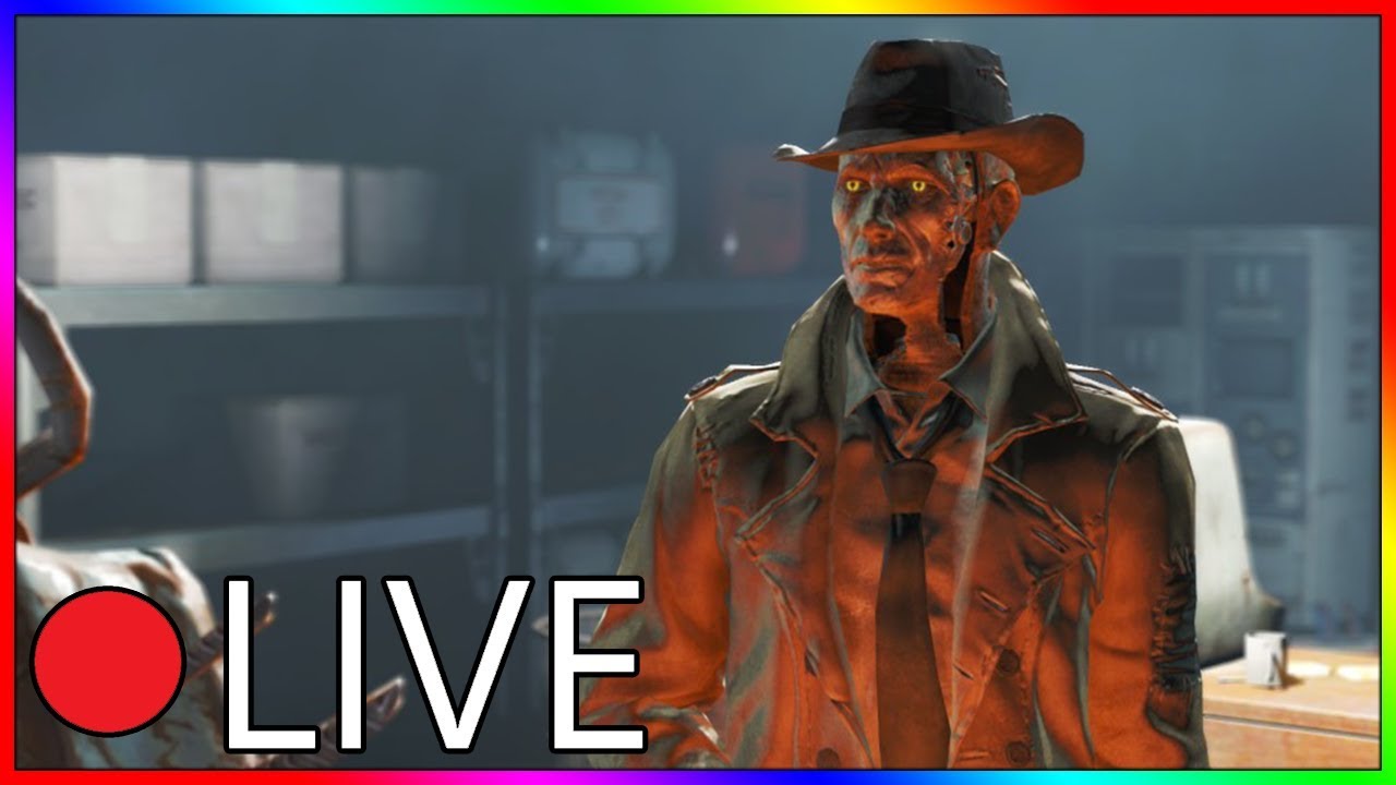 Fallout 4 - Platinum Trophy Guide Lets Play! Ep. 5 (Live)