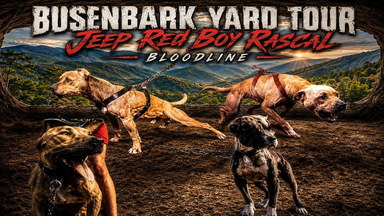 Busenbark Yard Tour  *Jeep* *RedBoy* *Rascal*