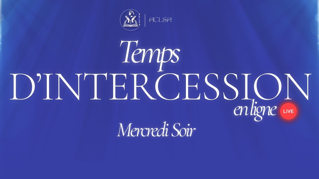 CULTE D'INTERCESSION & ENSEIGNEMENT  - Pr Jeff MANZILA | MERCREDI 25 FÉVRIER 2026