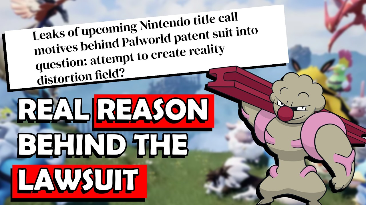 Утечки раскрывают НАСТОЯЩУЮ ПРИЧИНУ судебного иска Palworld против Nintendo | Утечка данных Nintendo