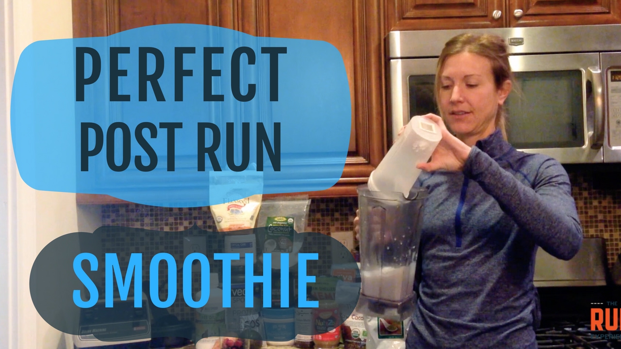 Nutrition For Running: Perfect Post Run Smoothie