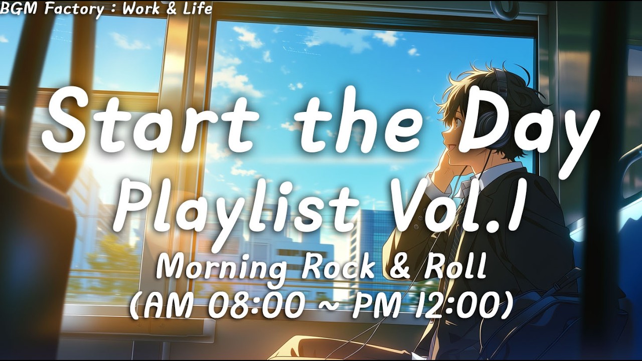 [Steady Beats Rock] #01 - Soft Rock Waves: 46 Minutes of Pure Focus