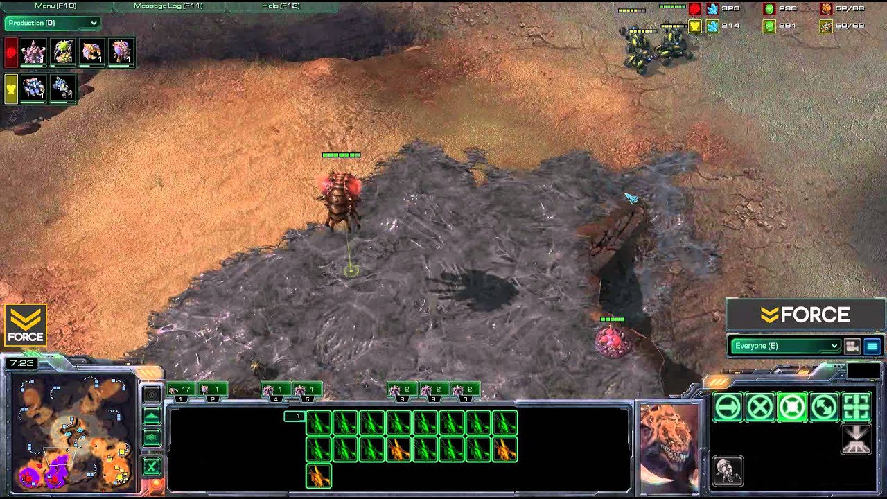 StarCraft 2 - [T] Rax Factory FE: Mass Hellion Push TvZ - Strategy