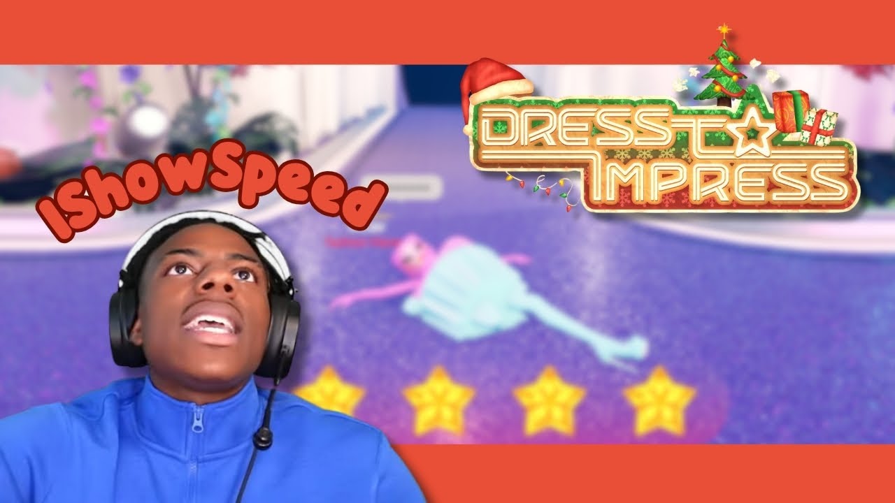 IShowSpeed plays Dress To Impress