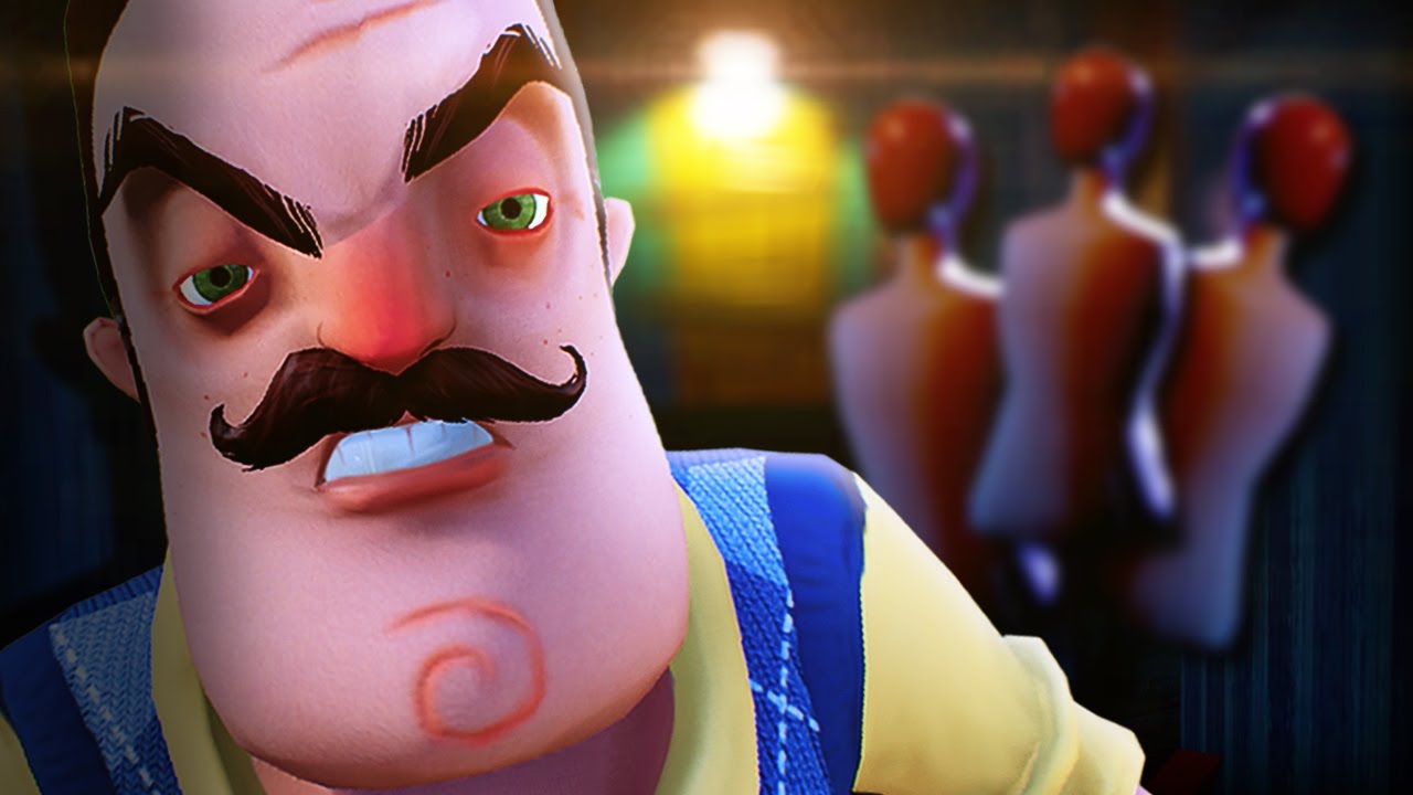 Wait.. ARE THE MANNEQUINS TALKING!!? || Hello Neighbor (ALPHA 3 UPDATE)