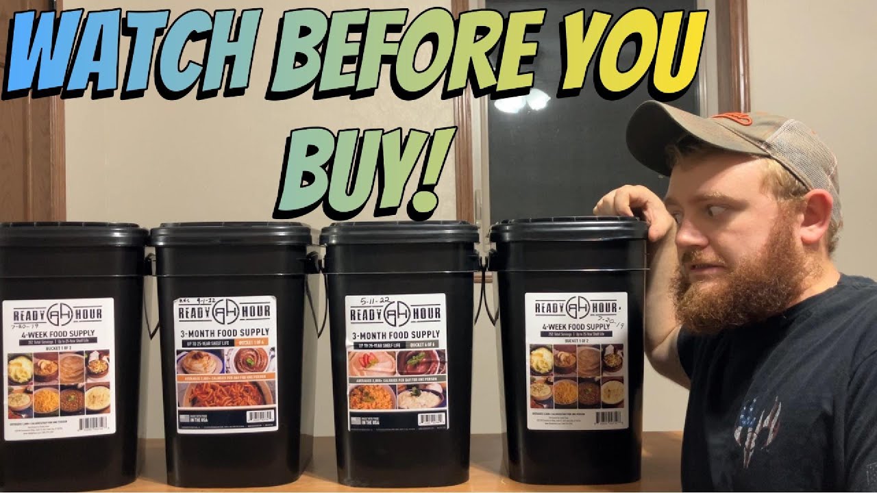 My Patriot Supply-Ready Hour-Emergency Food-WATCH BEFORE YOU BUY!