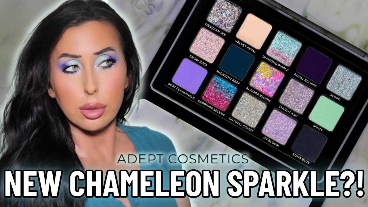 Новая палетка теней SAPPHIRE SELENE от Adept Cosmetics уже здесь! | Сравнения, свотчи, обучающее ...