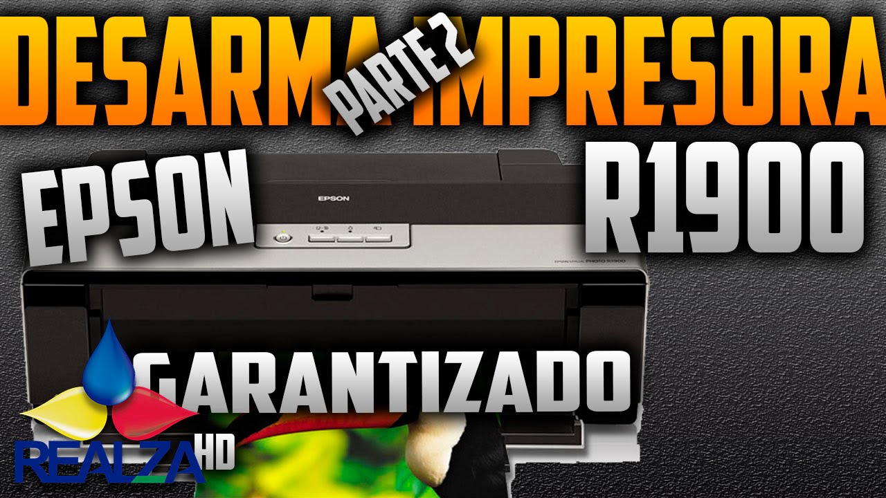 REPARACION A IMPRESORA EPSON R1900 (PARTE 2)