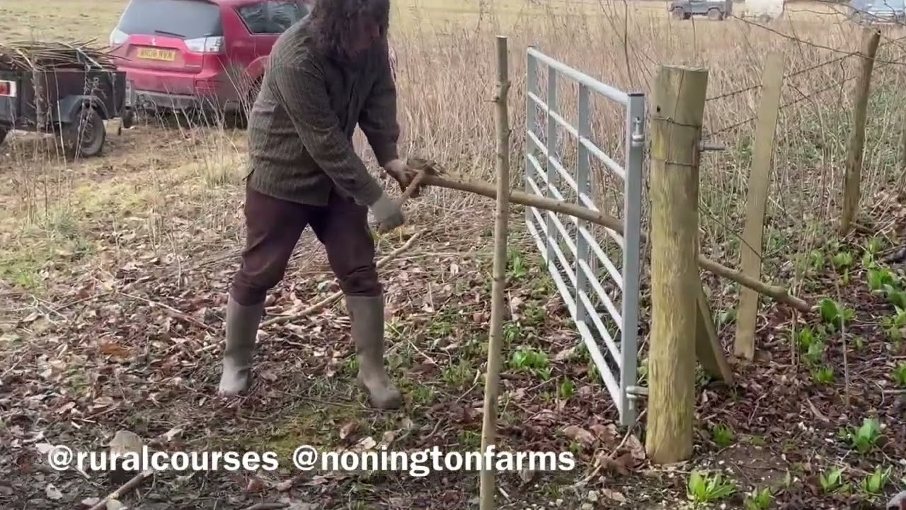 How to cleave wood