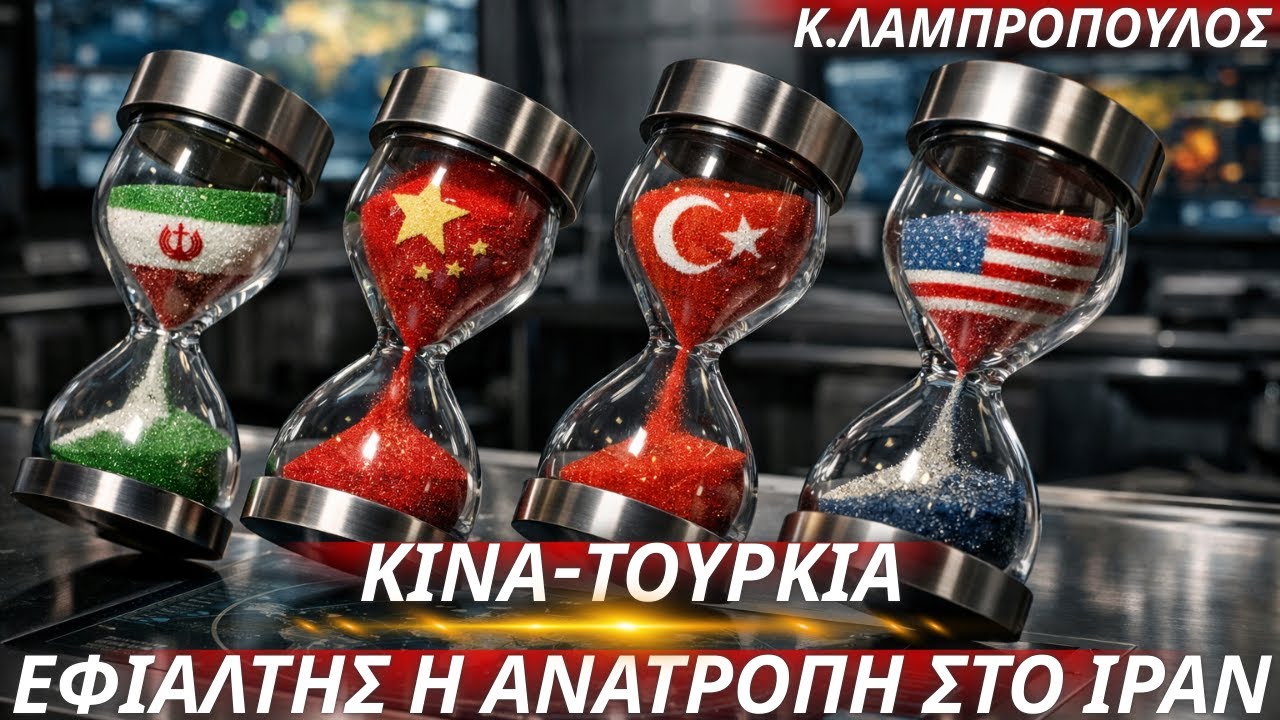 Κωνσταντίνος Λαμπρόπουλος: Γιατί Κίνα-Τουρκία προσπαθούν πάση θυσία να αποτρέψουν ανατροπή στο Ιράν