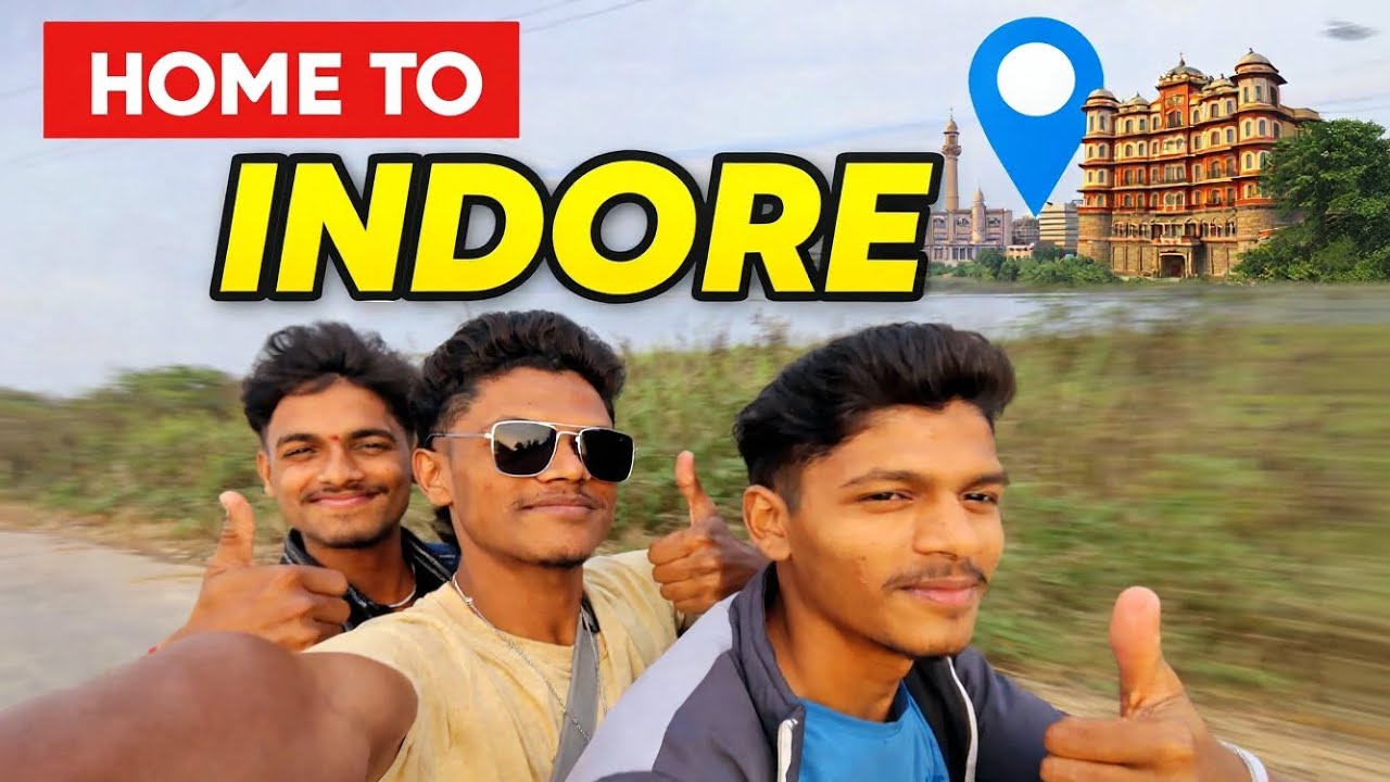 Home to Indore 😍 | Cleanest City of India | 