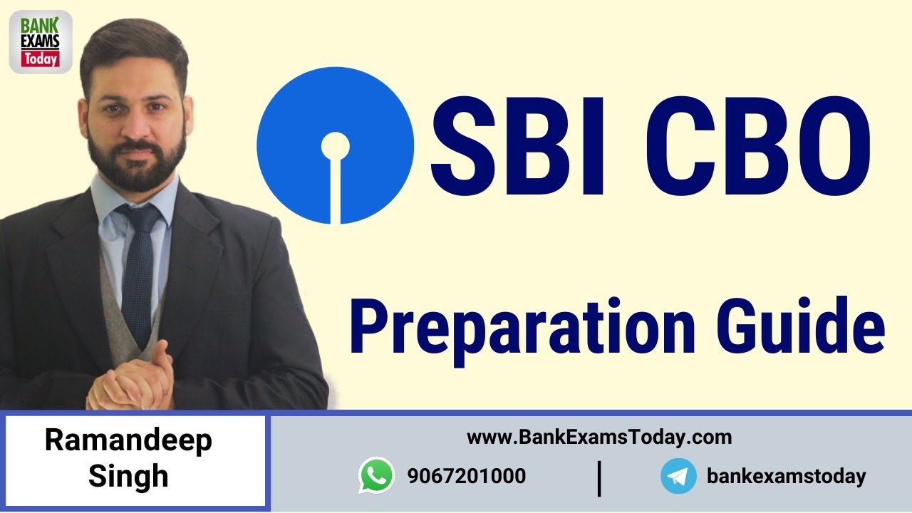 SBI CBO Preparation Guide