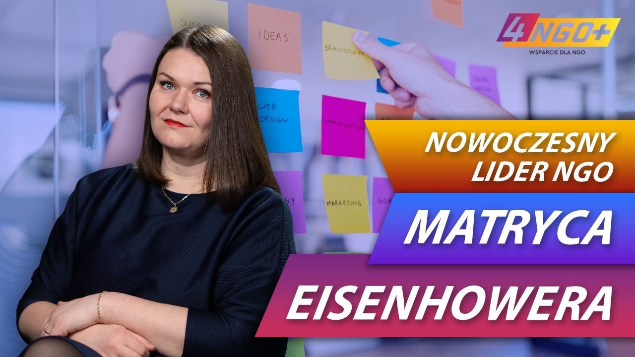 NOWOCZESNY LIDER NGO: ZARZĄDZANIE SOBĄ W CZASIE - MATRYCA EISENHOWERA #1 | 4NGO.PLUS