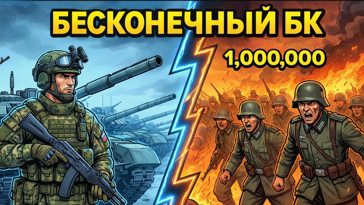 ЧТО ЕСЛИ ВСЯ МОЩЬ ССО ЗАЩИЩАЕТ СТАЛИНГРАД? 100 Т-90М И ТЕРМИНАТОРЫ ПРОТИВ ВЕРМАХТА