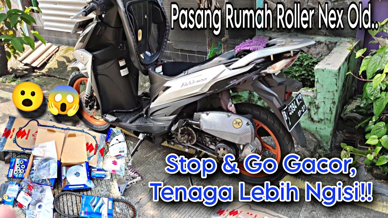 Upgrade Simple CVT SUZUKI ADDRESS/NEX 2/NEX CROSSOVER