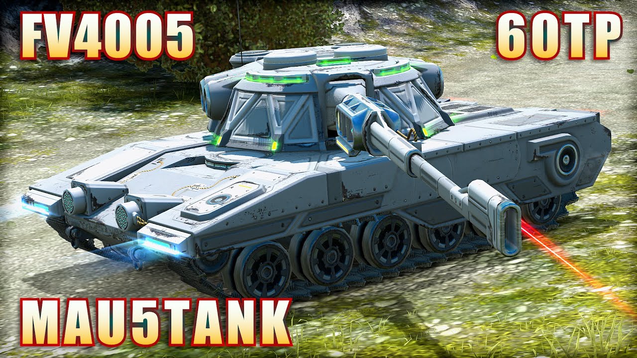 MAU5TANK ● FV4005 ● 60TP | World of Tanks Blitz Replays
