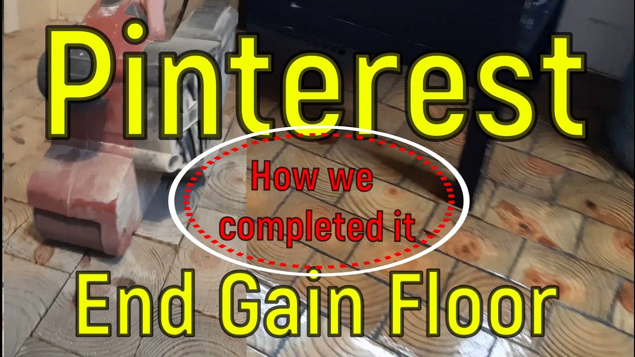Pinterest End Grain Floor DIY Project