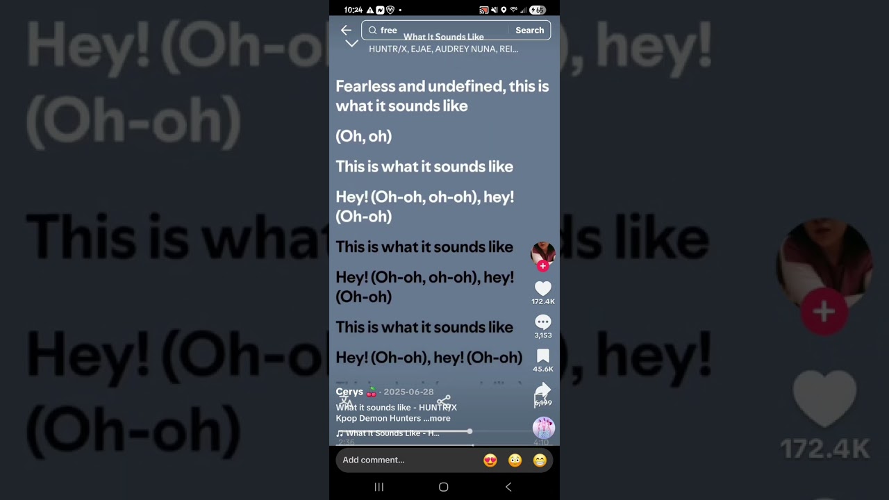 What it sounds like