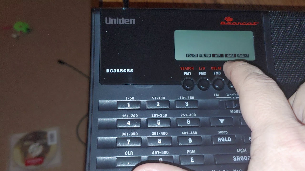 Uniden Bearcat BC365CRS Scanner Thoughts