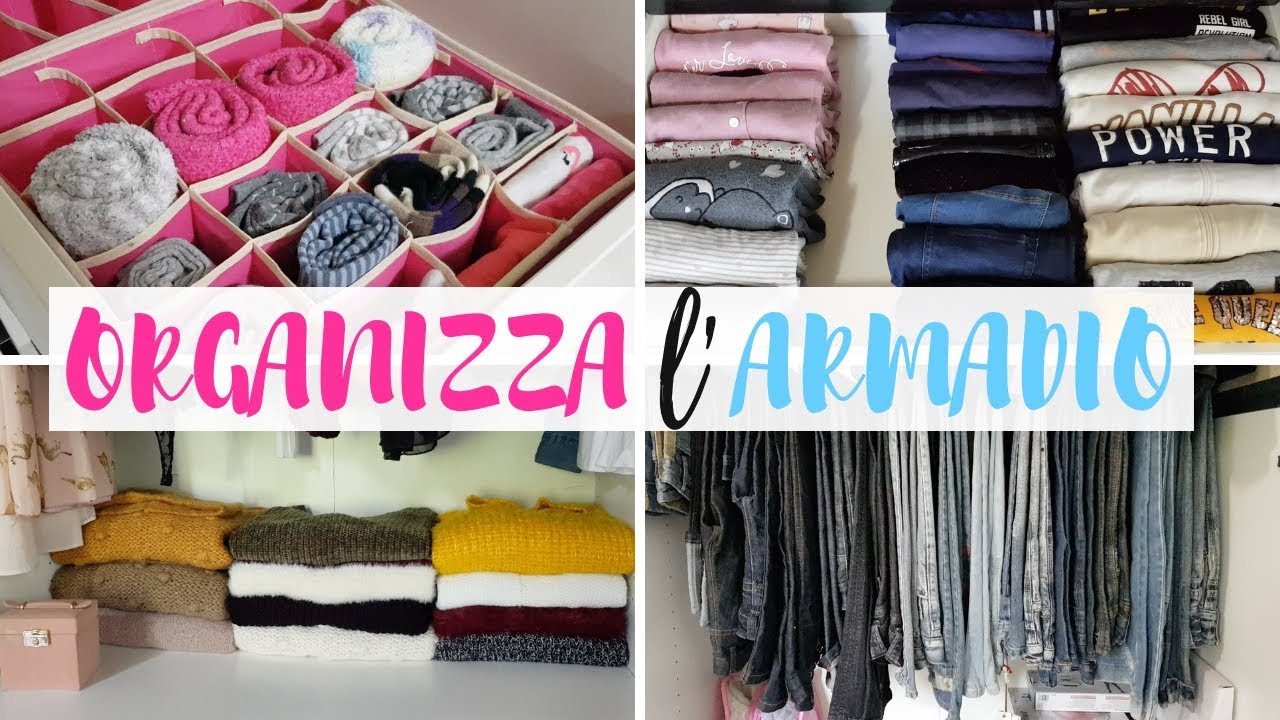 15 IDEE PER ORGANIZZARE L'ARMADIO
