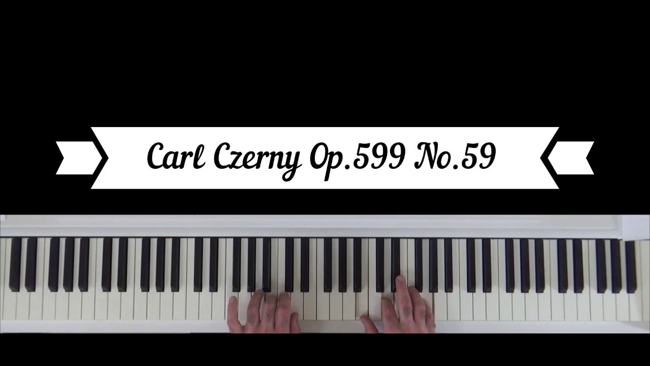 Czerny Op.599 No.59 Piano Tutorial