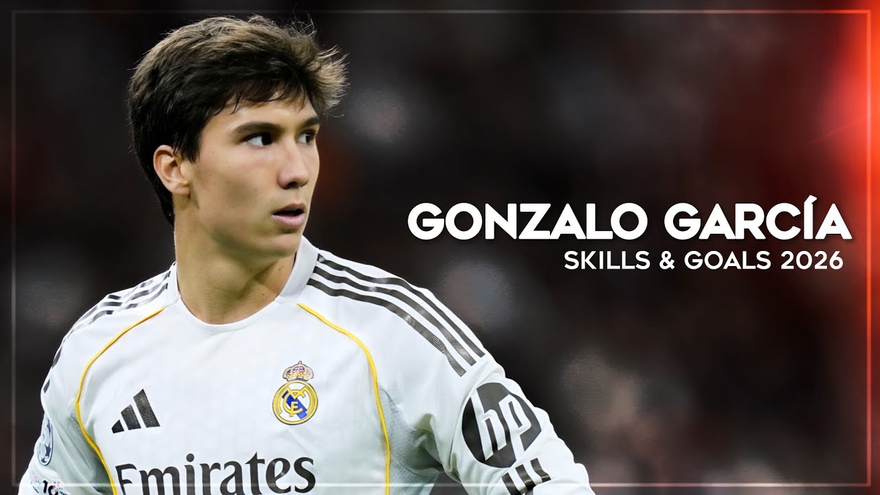 Gonzalo García ▶ Real Madrid Masterclass Skills & Goals 2026