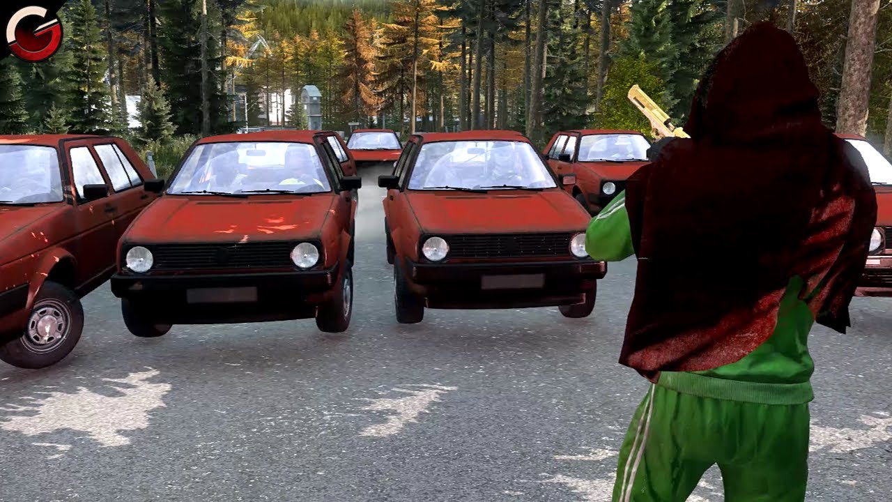 FUNNY CAR RACE! Admin Event Escalated | DayZ Gameplay