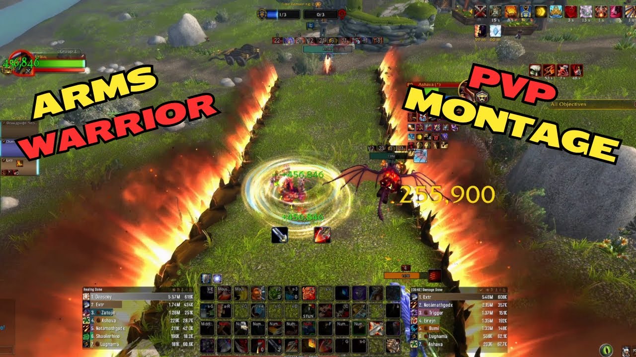 Arms Warrior PvP Montage World of Warcraft The War Within Battle Ground Blitz High MMR