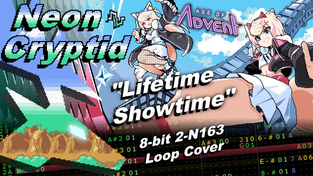 FUWAMOCO: "Lifetime Showtime" 8-bit 2-N163 Loop Cover