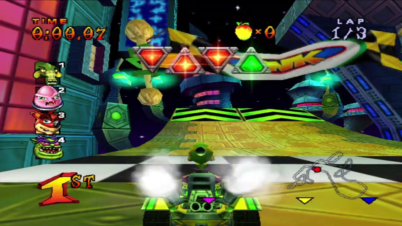 Crash Nitro Kart NITRO Cup PS2 Gameplay Oxide CNK