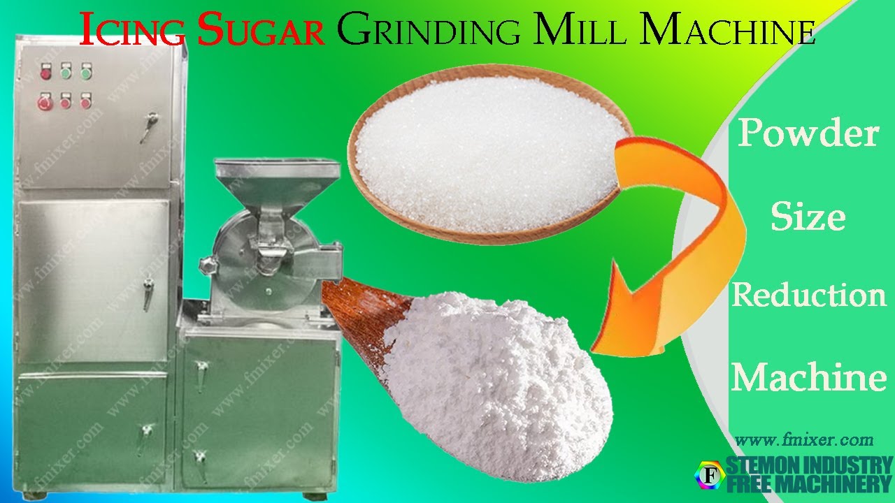 Icing Sugar Machine for making powdered sugar┃Grinding Pin Mill Pulverizer Offer👍👍👍
