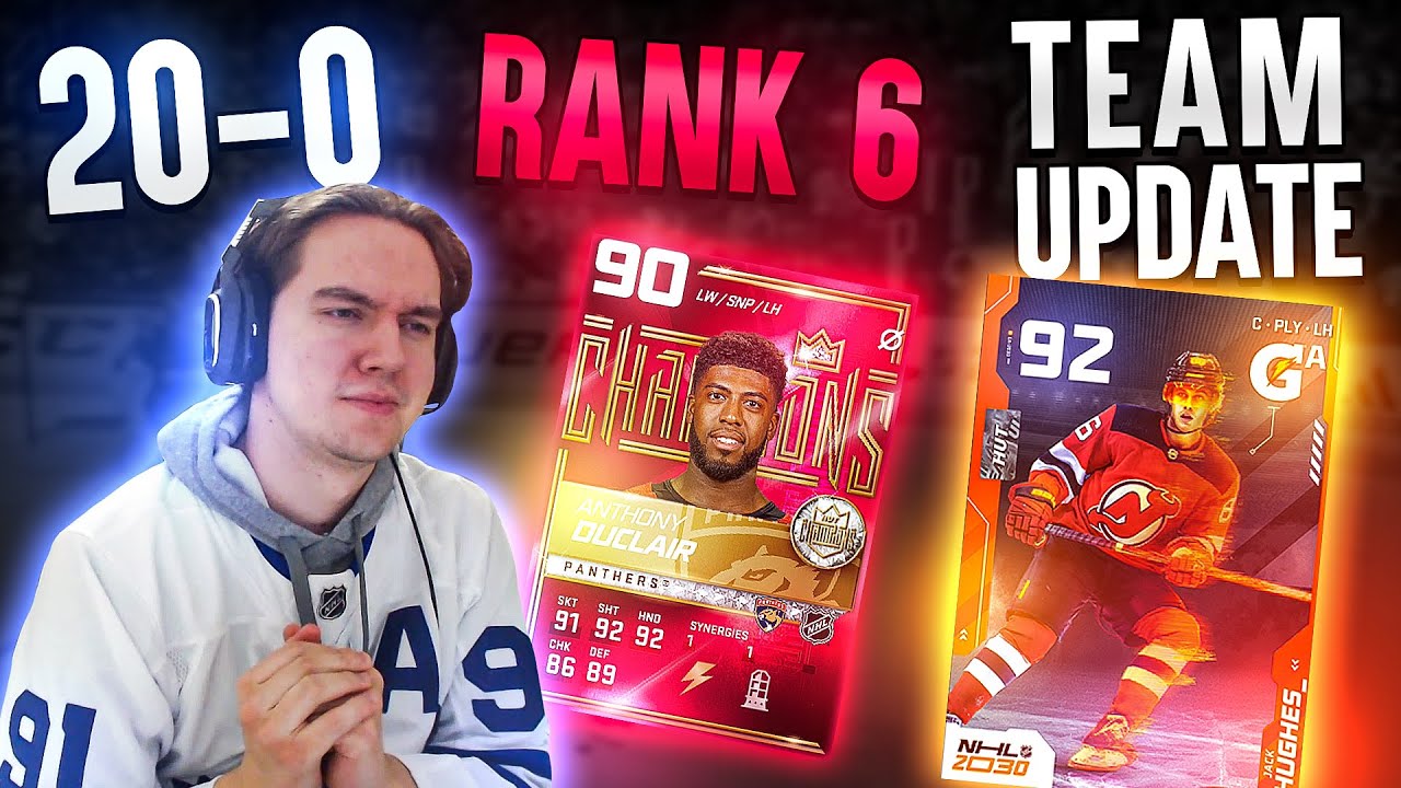 NHL 21 | HUT Champions RANK 6 Rewards & Highlights | Team Update