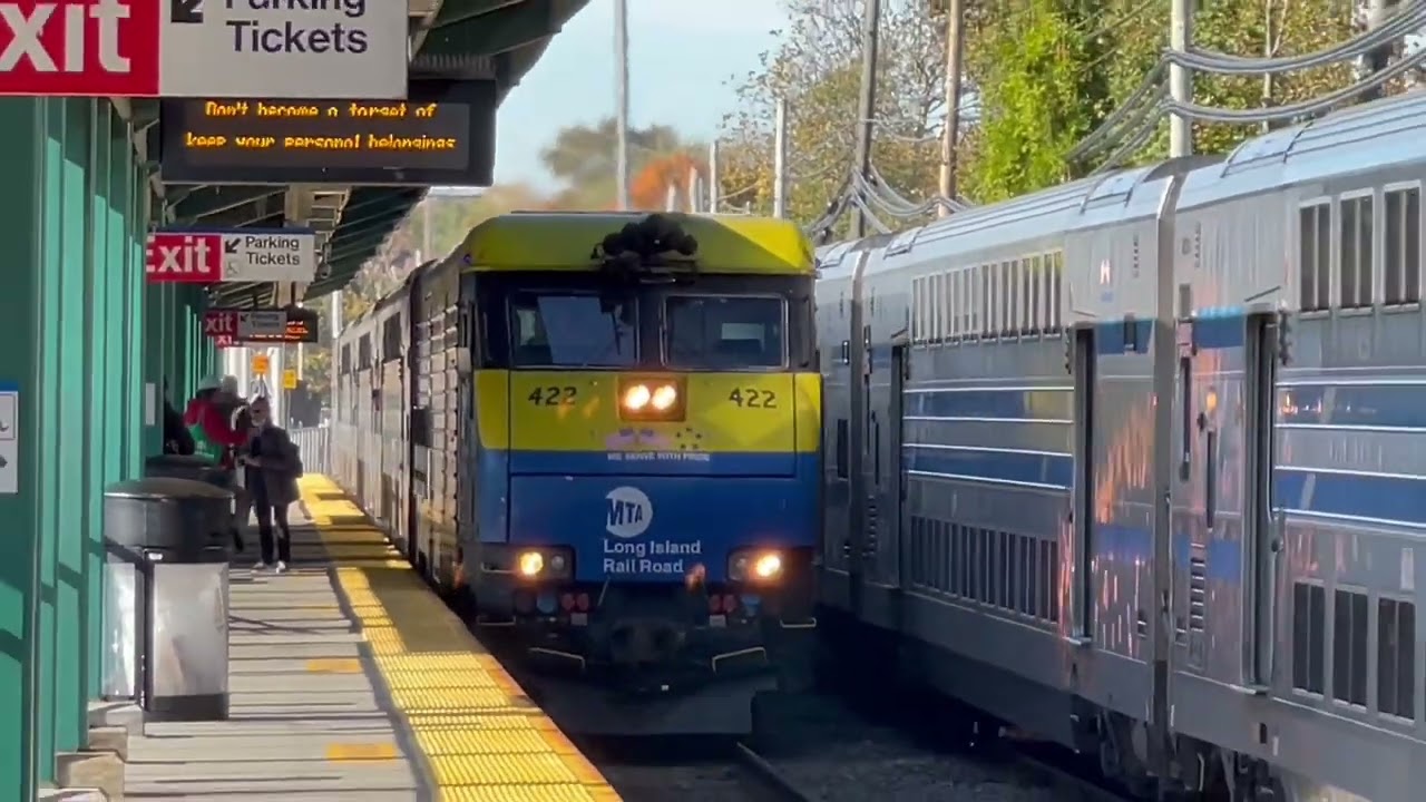 LIRR Sunday Trains At Patchogue 10/30/22