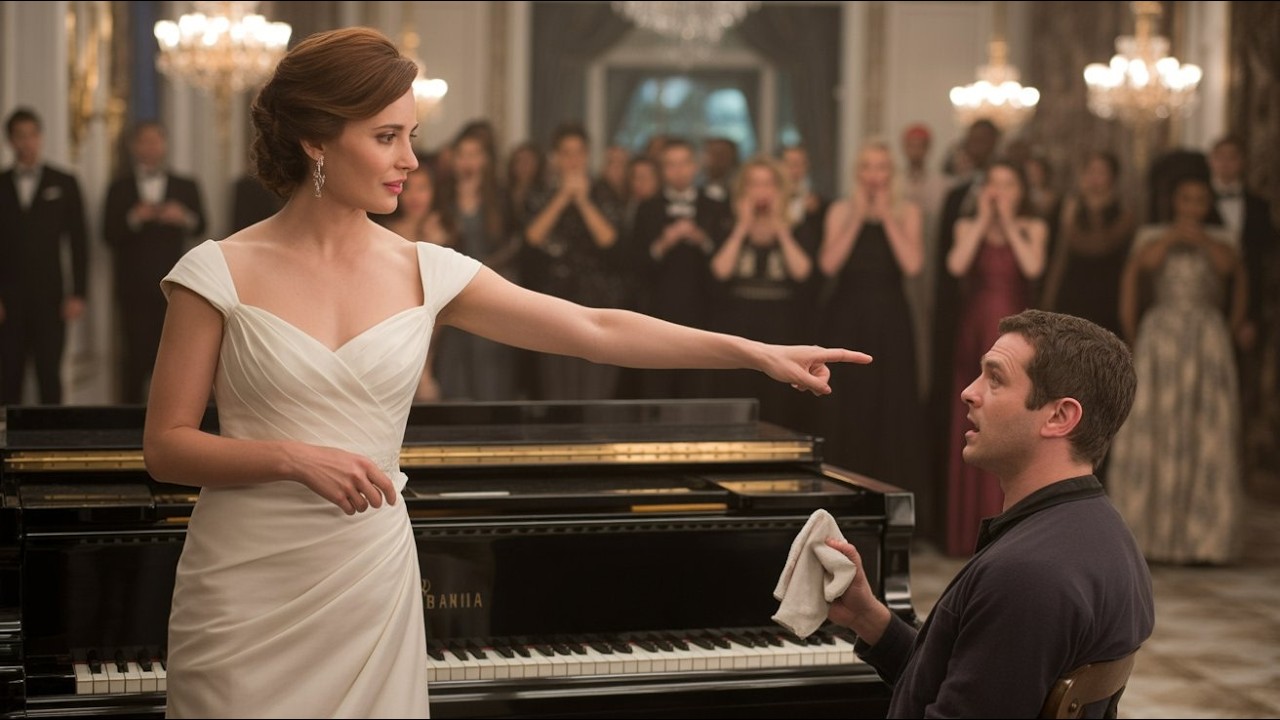 If You Play Chopin, I’ll Marry You — The Janitor’s Response Astonished the CEO
